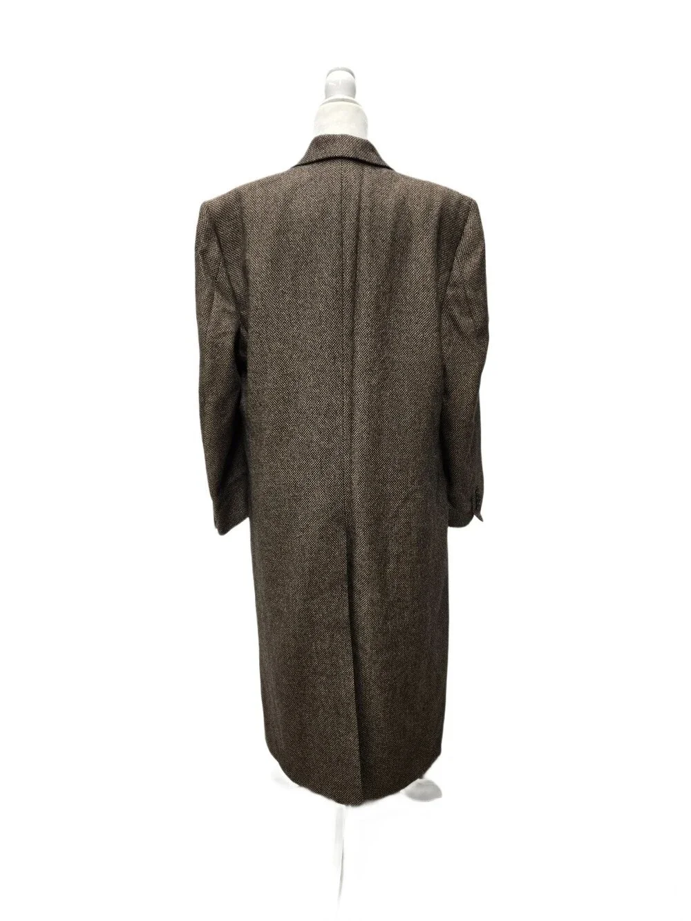 Brooks Brothers Tweed Wool Overcoat